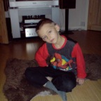 Kieran On Rug